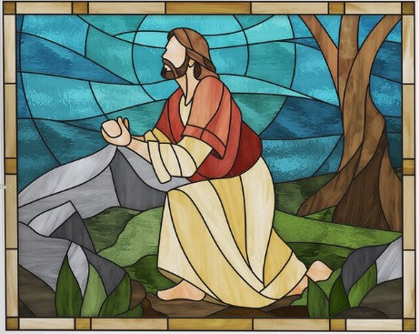 Jesus in Gethsemane A5 Print