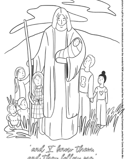 New Testament Colouring Companion