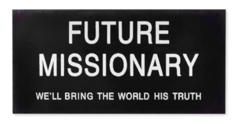 Future Missionary Badge