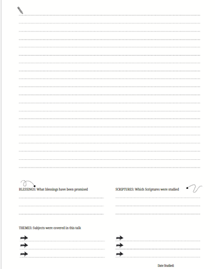 Walk with Me, General Conference Journal *digital*