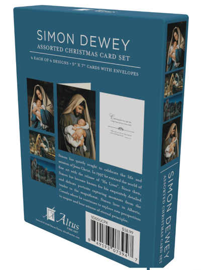 ***PREORDER*** Simon Dewey Assorted Christmas Card Set