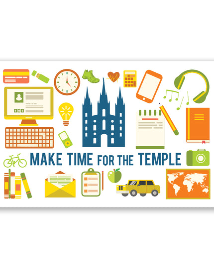 Make Time for the Temple, Recommend Holder