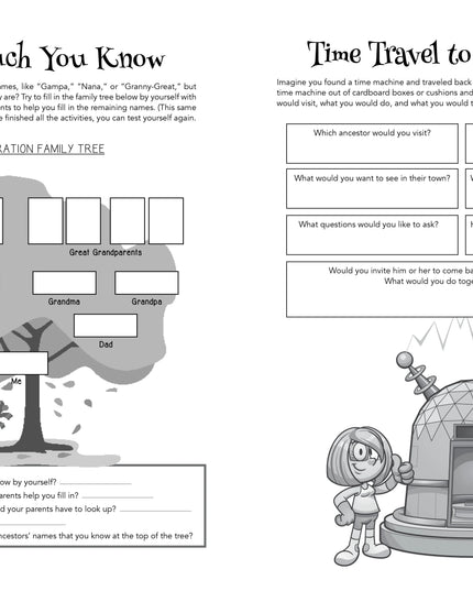 Turning Little Hearts - Family History for Kids!