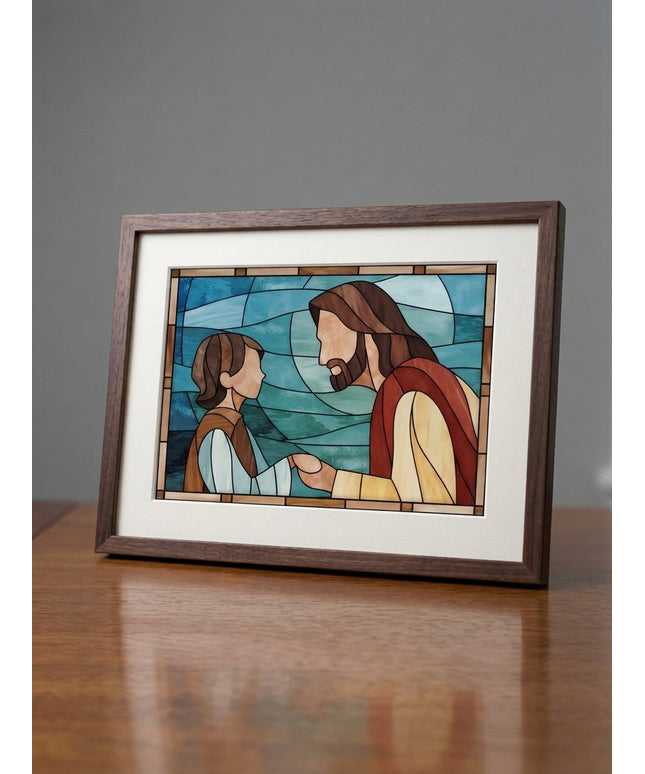 Become as a little child A5 Print
