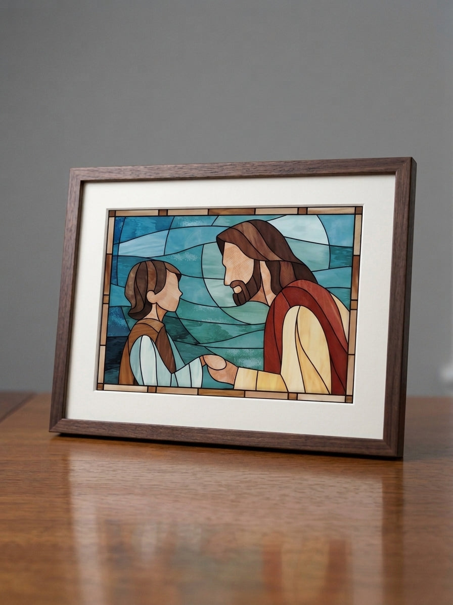 Become as a little child A5 Print