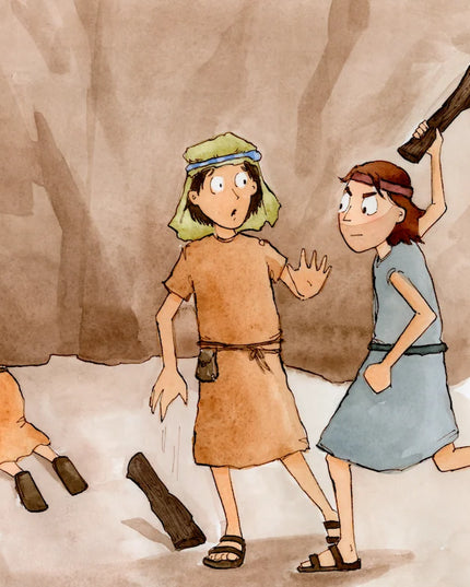 The littlest Nephite in Nephi and the Brass Plates.
