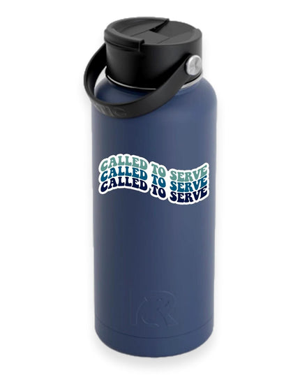 Called to Serve Vinyl Sticker, Wave