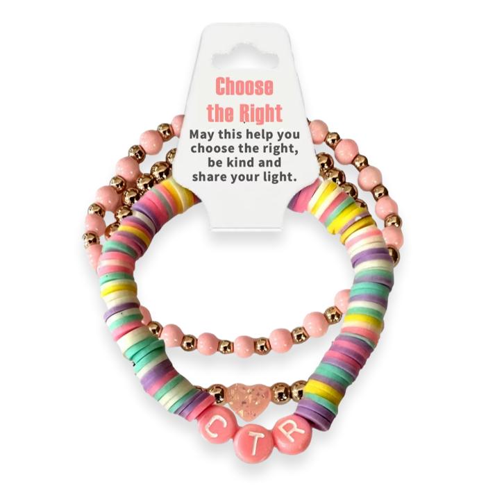Choose The Right - friendship bracelet