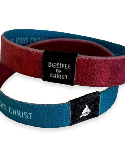 I Am A Disciple Of Jesus Christ Reversible Woven Wristband