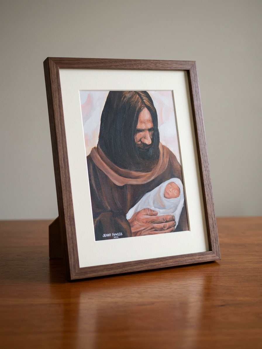Father in Heaven, by Jenny Fowler 5x7 Print