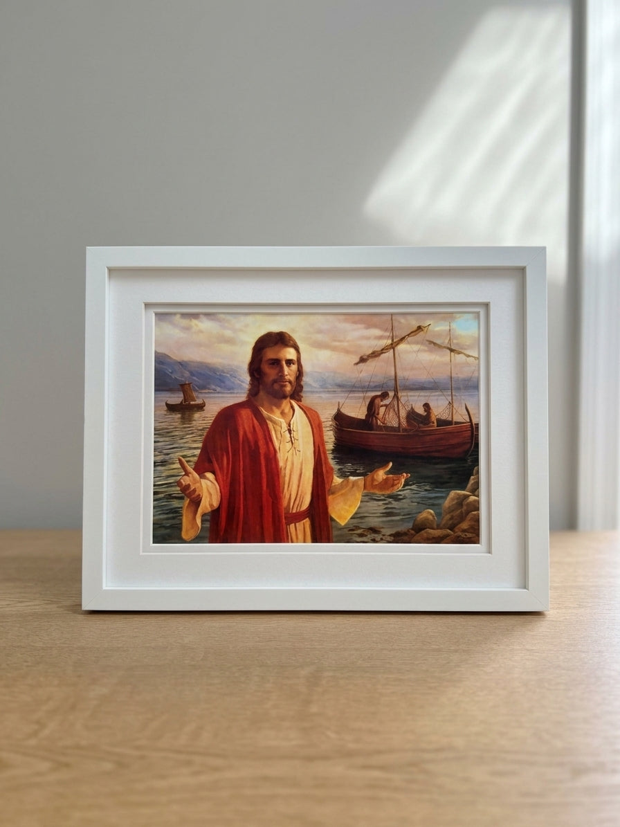 Fisher of Men, by Del Parson 5x7 Print