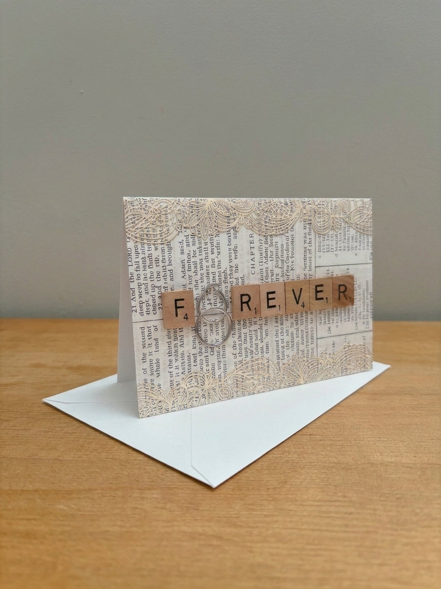 Forever Wedding Greeting Card