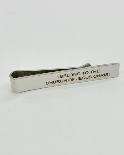 Baptism Greeting Card with "I Belong." Tie Bar