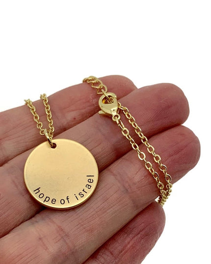 Hope of Israel Necklace & Card