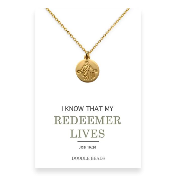 Christus Necklace, I Know That My Redeemer Lives