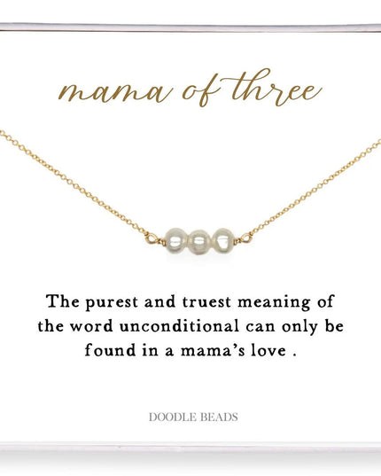 “Mama” Freshwater Pearl Necklace