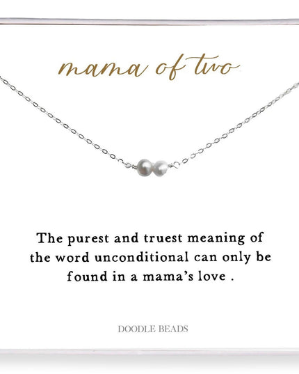 “Mama” Freshwater Pearl Necklace