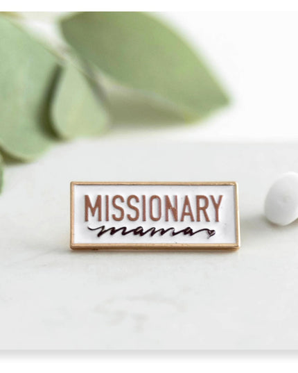 Happy To Serve Missionary Pins