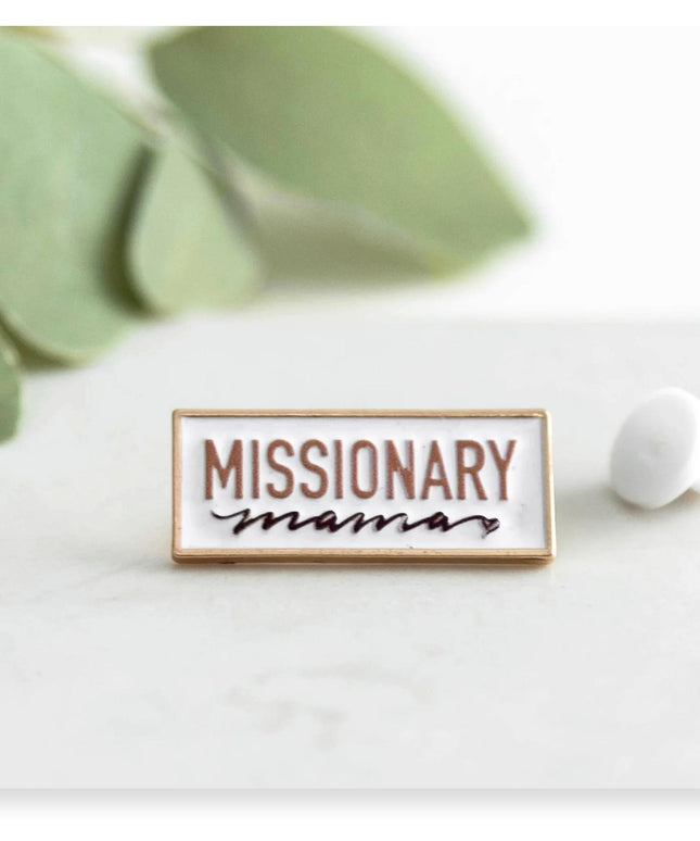 Happy To Serve Missionary Pins