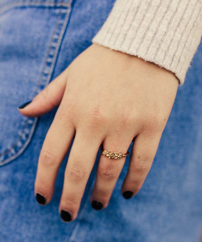 Plumeria CTR Ring
