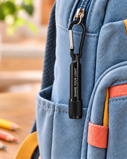 Share Your Light Engraved Mini Led Keychain Flashlight