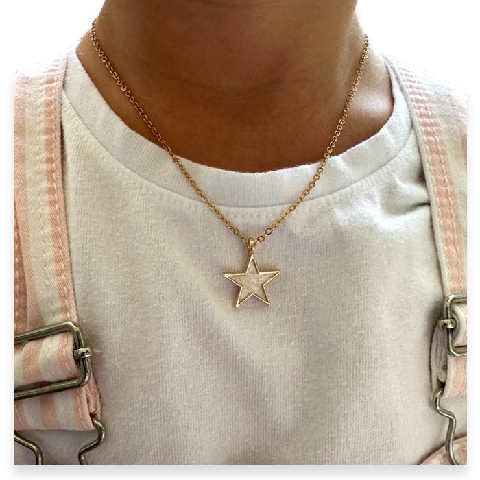 Christmas Star Nativity Necklace