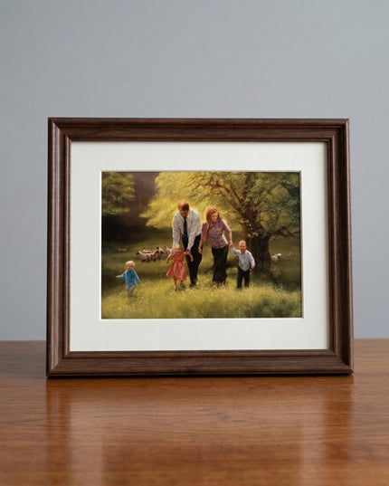 Teach Me To Walk In The Light, by Emily Dyches 5x7 Print